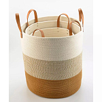 Корзина для хранения с ручками Interlacement Color  варинант исполнения - 1 | Loft Concept в Сочи