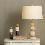 Настольная лампа с корпусом из градуированных шаров Babylon варинант исполнения - 4 | Loft Concept в Сочи