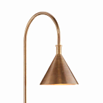 Торшер с конусовидным абажуром на каменном основании Attention варинант исполнения - 1 | Loft Concept в Сочи