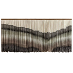 Пейзаж из нитей Макраме Wall decor Black and White Landscape варинант исполнения - 6 | Loft Concept в Сочи