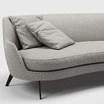 Мебельная ткань Шенилл серо-голубой цвет 142 см T4-47 варинант исполнения - 6 | Loft Concept в Сочи