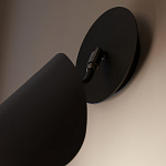 Бра с поворотным плафоном Aracea Black Wall Lamp варинант исполнения - 13 | Loft Concept в Сочи