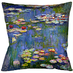 Подушка декоративная Лилии Impressionism in Art варинант исполнения - 1 | Loft Concept в Сочи