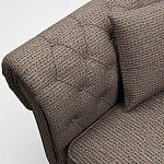 Мебельная ткань Шенилл коричневый цвет 142 см T4-55 варинант исполнения - 9 | Loft Concept в Сочи