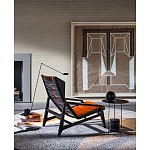 Дизайнерское кресло с подлокотниками из массива дерева Gio Ponti D.156.3 Armchair варинант исполнения - 2 | Loft Concept в Сочи