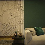 Барельеф PORTRAIT варинант исполнения - 2 | Loft Concept в Сочи