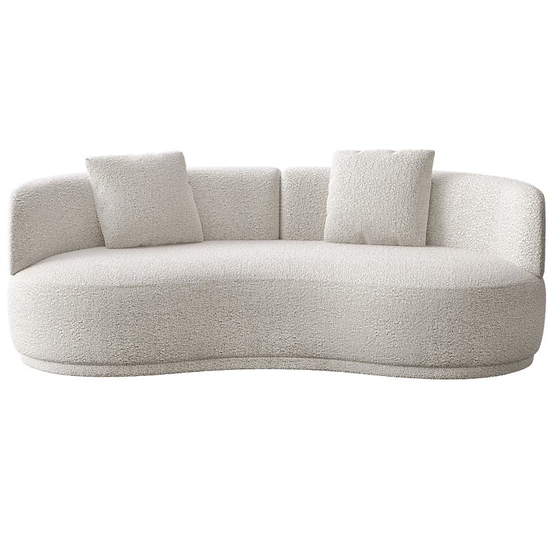 Двухместный диван Calypso Молочный в Сочи | Loft Concept 