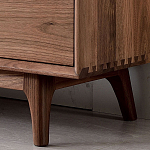 Тумба под телевизориз массива дерева TV Stand made of Walnut Wood варинант исполнения - 8 | Loft Concept в Сочи