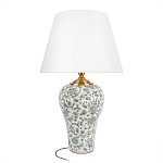 Настольная лампа с цветочной росписью Lamp Flower Painting варинант исполнения - 6 | Loft Concept в Сочи