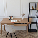 Стол письменный прямоугольный с 2-мя ящиками из массива дуба Type oak варинант исполнения - 8 | Loft Concept в Сочи