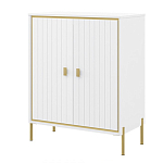 Тумба белая с двумя дверками и полками Antique Order варинант исполнения - 1 | Loft Concept в Сочи