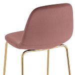 Барный стул на золотистых ножках VENDRAMIN Pink варинант исполнения - 7 | Loft Concept в Сочи