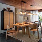 Шкаф с 2-мя дверцами из ротанга ручной работы Fuse Wicker Furniture варинант исполнения - 6 | Loft Concept в Сочи