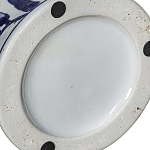 Ваза с бело-синей росписью и изображением цветов Blue & White Ornament варинант исполнения - 2 | Loft Concept в Сочи