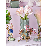 Ваза с птицами и цветами из фарфора с бронзовыми элементами Garden of Eden варинант исполнения - 5 | Loft Concept в Сочи