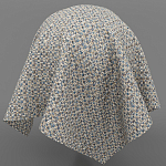 Мебельная ткань Шенилл серо-голубой цвет 142 см T4-47 варинант исполнения - 16 | Loft Concept в Сочи