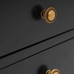 Прикроватная тумба Вlues Black варинант исполнения - 3 | Loft Concept в Сочи