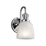 Бра с матовым ребристым плафоном в форме колокола Kichler варинант исполнения - 1 | Loft Concept в Сочи