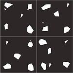 Плитка с узором Осколки варинант исполнения - 2 | Loft Concept в Сочи