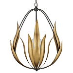 Люстра грушевидной формы с волнистыми листьями Foliage of Leaf Forms варинант исполнения - 3 | Loft Concept в Сочи