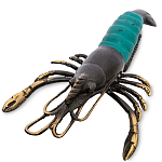 Статуэтка из бронзы в виде лобстера Animals Bronze варинант исполнения - 1 | Loft Concept в Сочи