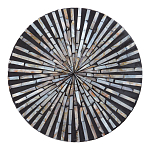 Столик с инкрустацией с перламутровым узором Dominic Black варинант исполнения - 2 | Loft Concept в Сочи