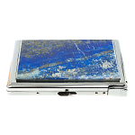 Портсигар с газовой зажигалкой из натурального камня Лазурит Stone Cigarettes Cases варинант исполнения - 5 | Loft Concept в Сочи