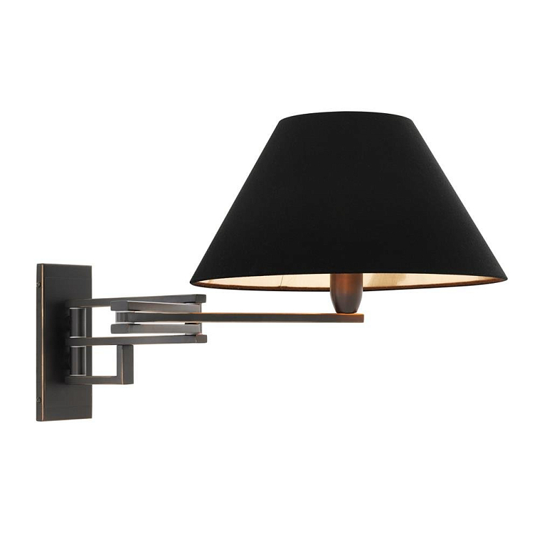 Бра Wall Lamp Lutetia Bronze Темная бронза Черный Бра Wall Lamp Lutetia Bronze Темная бронза Черный в Сочи | Loft Concept