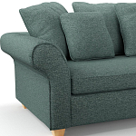 Мебельная ткань Шенилл бирюзовый цвет 138 см T4-31 варинант исполнения - 7 | Loft Concept в Сочи