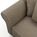 Мебельная ткань Шенилл коричневый цвет 138 см T4-21 варинант исполнения - 5 | Loft Concept в Сочи