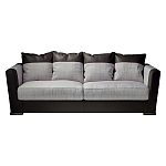 Элитарный современный диван Birmingham с кожаными вставками  варинант исполнения - 1 | Loft Concept в Сочи