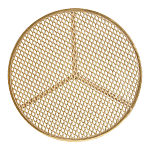 Столик приставной золотистый с орнаментом на столешнице Tanzania варинант исполнения - 2 | Loft Concept в Сочи