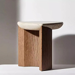 Дизайнерский журнальный стол полукруглой формы Pokun варинант исполнения - 1 | Loft Concept в Сочи