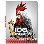 Книга обзор лучших иллюстраторов 100 Illustrators Bibliotheca Universalis варинант исполнения - 1 | Loft Concept в Сочи
