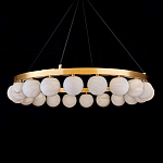 Люстра круглая с сферическими плафонами из натурального камня Phased Spheres варинант исполнения - 2 | Loft Concept в Сочи
