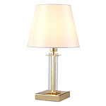 Настольная лампа с белым тканевым абажуром в форме конуса Laurent варинант исполнения - 6 | Loft Concept в Сочи