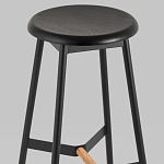 Черный барный стул Knopper варинант исполнения - 5 | Loft Concept в Сочи