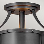 Потолочный светильник с декоративными заклепками Hinkley  варинант исполнения - 2 | Loft Concept в Сочи