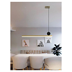 Люстра линейная светодиодная в минималистичном стиле New Age of Light варинант исполнения - 4 | Loft Concept в Сочи