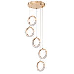 Люстра светодиодная Golden Shackle варинант исполнения - 3 | Loft Concept в Сочи