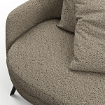 Мебельная ткань Шенилл коричневый цвет 138 см T4-28 варинант исполнения - 5 | Loft Concept в Сочи