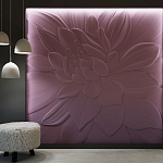 Барельеф LOTUS варинант исполнения - 3 | Loft Concept в Сочи