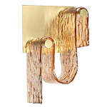 Бра волнистой формы из фактурного стекла Wave варинант исполнения - 5 | Loft Concept в Сочи