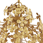 Подвесной светильник золотой с декором в виде лепестков клевера Hanging Clover варинант исполнения - 1 | Loft Concept в Сочи