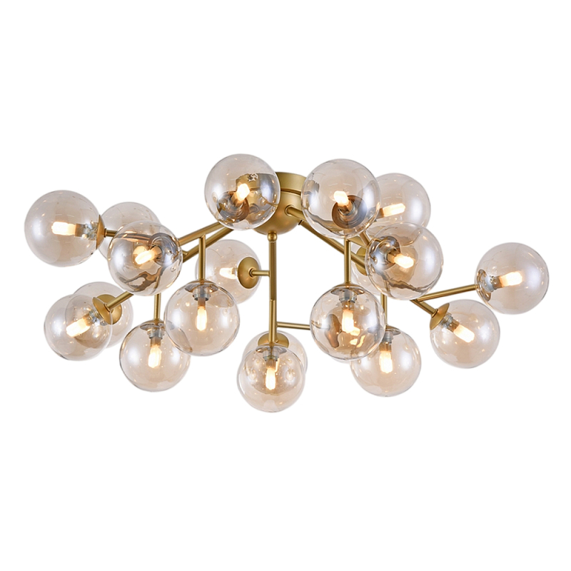 Потолочный светильник Dallas G9X20 Золотой Черный в Сочи | Loft Concept 