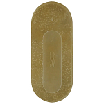 Подставка под благовония из эпоксидной смолы шампань Epoxy Resin Flowers Incense Oval Stand Champagne варинант исполнения - 1 | Loft Concept в Сочи