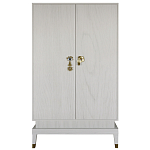 Платяной шкаф Elsa Dreams White с 2-мя фасадами варинант исполнения - 6 | Loft Concept в Сочи