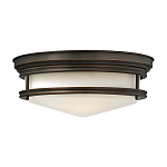 Потолочный светильник с белым матовым стеклянным плафоном в форме перевернутого конуса Hinkley варинант исполнения - 12 | Loft Concept в Сочи