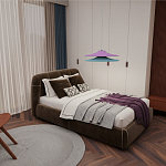 Подвесной вязаный светильник в двухцветном исполнении «Двойной Токио»  варинант исполнения - 3 | Loft Concept в Сочи