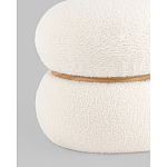 Пуф Полли S тедди белый варинант исполнения - 2 | Loft Concept в Сочи